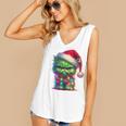Ew People Meowy Cat Christmas Introvert Men Women Women's V-Neck Tank Top Ew People Meowy Cat Christmas Introvert Men Women Women's V-Neck Tank Top