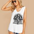 In My Fantasy Era Reading Fantasy Books Halloween Bookish Women's V-Neck Tank Top
