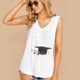 Finance Accounting Graduation Shirt Worked My Assets Off Women's V-Neck Tank Top