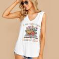 Floral Book Officially Retired 2025 A New Chapter Begins Women's V-Neck Tank Top