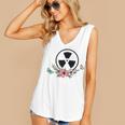 Floral Rad Tech Radiology Graduation X-Ray Tech Women's V-Neck Tank Top
