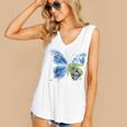 Frutiger Aero Aesthetic Butterfly Computer Fishes Scenery Raglan Baseball Tee Women's V-Neck Tank Top Frutiger Aero Aesthetic Butterfly Computer Fishes Scenery Raglan Baseball Tee Women's V-Neck Tank Top