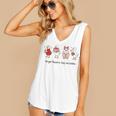 Goose Forget Flowers Buy Me Books Women's V-Neck Tank Top Goose Forget Flowers Buy Me Books Women's V-Neck Tank Top