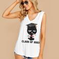 I Graduated Class Of2023 Cat Graduation Women's V-Neck Tank Top
