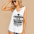 I Graduated Can I Go Back To Bed Class Of 2022 Graduation Women's V-Neck Tank Top