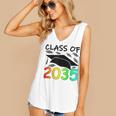 Graduation Class Of 2035 Hand Prints Space Pre-K -12th Grade Women's V-Neck Tank Top
