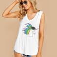 Graduation Unicorn Shirt She Believed Did School 2017 Women's V-Neck Tank Top