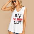 Haircutter Barber Eat Sleep Cut Barbering Graduation Women's V-Neck Tank Top