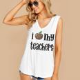 I Heart My Teachers I Love My Teachers Graduation Kids Teens Women's V-Neck Tank Top
