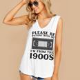 Over The Hill Please Be Patient I'm From The 1900s VHS Premium Tri-Blend Women's V-Neck Tank Top