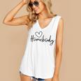 Homebody At Home Lets Stay Home Introvert Women's V-Neck Tank Top Homebody At Home Lets Stay Home Introvert Women's V-Neck Tank Top