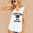 I Hope This BS Pays Off College Graduation Women's V-Neck Tank Top