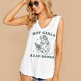 Hot Girls Read Books Bookish Booklover Christmas Women's V-Neck Tank Top Hot Girls Read Books Bookish Booklover Christmas Women's V-Neck Tank Top