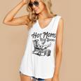 Hot Moms Read Books For Moms Book Lover Women's V-Neck Tank Top Hot Moms Read Books For Moms Book Lover Women's V-Neck Tank Top