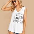 Introverted But Willing To Discuss Cats And Books Women's V-Neck Tank Top