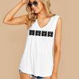 ISFP Adventurer Personality Type Periodic Table Introvert Women's V-Neck Tank Top