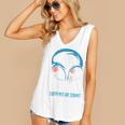 Keep Calm Earthlings Are Strange Alien Introvert Women's V-Neck Tank Top