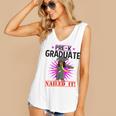 Kids Pre K Graduation Flossing Girl Nailed It Graduate Girls Women's V-Neck Tank Top