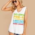 Kids So Long PRE-K It's Been Fun Shirt Boy Girl Graduation Women's V-Neck Tank Top