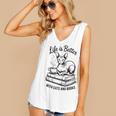 Life Is Better With Cats & Books Sphynx Cat Mom Women Women's V-Neck Tank Top Life Is Better With Cats & Books Sphynx Cat Mom Women Women's V-Neck Tank Top