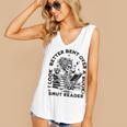 I Look Better Bent Over A Book Smut Reader Women's V-Neck Tank Top