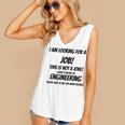 I Am Looking For A Job ENGINEERING Graduation Women's V-Neck Tank Top