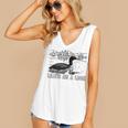 Loon Bird Pun Leave Me A Loon Nature For Introverts Women's V-Neck Tank Top