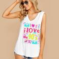 I Love The 90'S 90s Nostalgia Premium Tri-Blend Women's V-Neck Tank Top