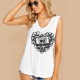 Mixed Tape Emotions Music Lover Nostalgia Quote Premium Tri-Blend Women's V-Neck Tank Top