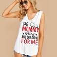 My Mommy Did It And She Did It For Me Nurse Graduation Mom Women's V-Neck Tank Top