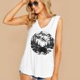 Monster Squonk In Forest Folklore Cryptid Introvert Women's V-Neck Tank Top Monster Squonk In Forest Folklore Cryptid Introvert Women's V-Neck Tank Top