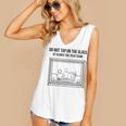 Do Not Tap On The Glass Sound Booth Introvert Women's V-Neck Tank Top