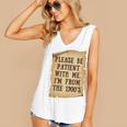 Old People Joke Please Be Patient With Me I'm From The 1900s Women's V-Neck Tank Top Old People Joke Please Be Patient With Me I'm From The 1900s Women's V-Neck Tank Top