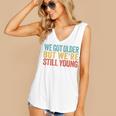 We Got Older But We’Re Still Young Nostalgia Emo Retro Women's V-Neck Tank Top