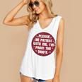 Patient I'm From The 1900s Fathers Day Please Be Women's V-Neck Tank Top