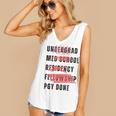 PGY Done Medical Training Residency Fellowship Graduation Women's V-Neck Tank Top