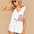 Pink I Graduated From Elementary Graduation Women's V-Neck Tank Top
