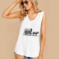 Please Be Patient I'm From The 1900s Oxen And Wagon Premium Women's V-Neck Tank Top