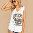 Please Be Patient With Me I'm From The 1900s Graphic Premium Women's V-Neck Tank Top