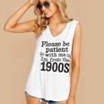 Please Be Patient With Me I'm From The 1900s Quote Premium Women's V-Neck Tank Top