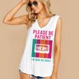 Please Be Patient I'm From The 1900s Retro Cassette Tape Premium Tri-Blend Women's V-Neck Tank Top Please Be Patient I'm From The 1900s Retro Cassette Tape Premium Tri-Blend Women's V-Neck Tank Top
