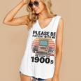 Please Be Patient I'm From The 1900s Retro Computer Geek Women's V-Neck Tank Top