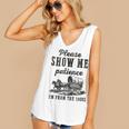 Please Show Me Patience I'm From The 1900s Vintage Horse Women's V-Neck Tank Top