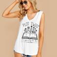 Plot Twist I'm Going To Be A Big Brothers Literary Book Boys Women's V-Neck Tank Top Plot Twist I'm Going To Be A Big Brothers Literary Book Boys Women's V-Neck Tank Top