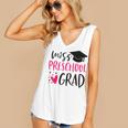 Preschool Graduation Shirt For Girl 2019 Miss Preschool Grad Women's V-Neck Tank Top