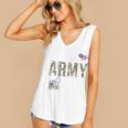 Proud Army Mom Army Graduation Mom US Army Mom Women's V-Neck Tank Top