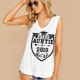 Proud Auntie Of a 2019 Grade Aunt Graduation Women's V-Neck Tank Top