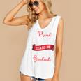 Proud Best Freind Of a Class Of 2026 Graduate For Graduation Premium Women's V-Neck Tank Top