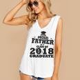 Proud Father Of A Class Of 2018 Graduate Tee Graduation Z1 Women's V-Neck Tank Top