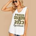 Proud Grandpa Of A 2023 Graduate Graduation Women's V-Neck Tank Top
